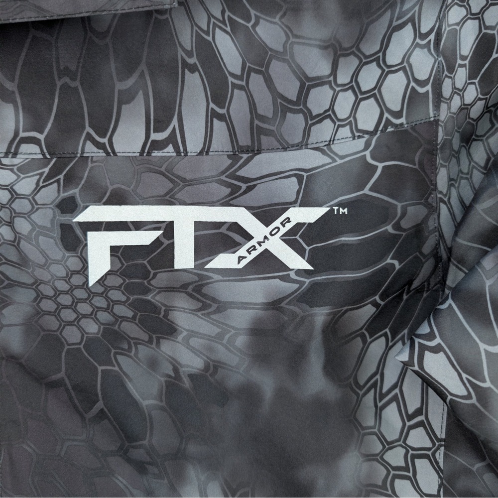 Frogg Toggs FTX Armor 2XL Kryptek Typhon Waterproof Rain Hunting Jacket NWOT - Picture 11 of 16
